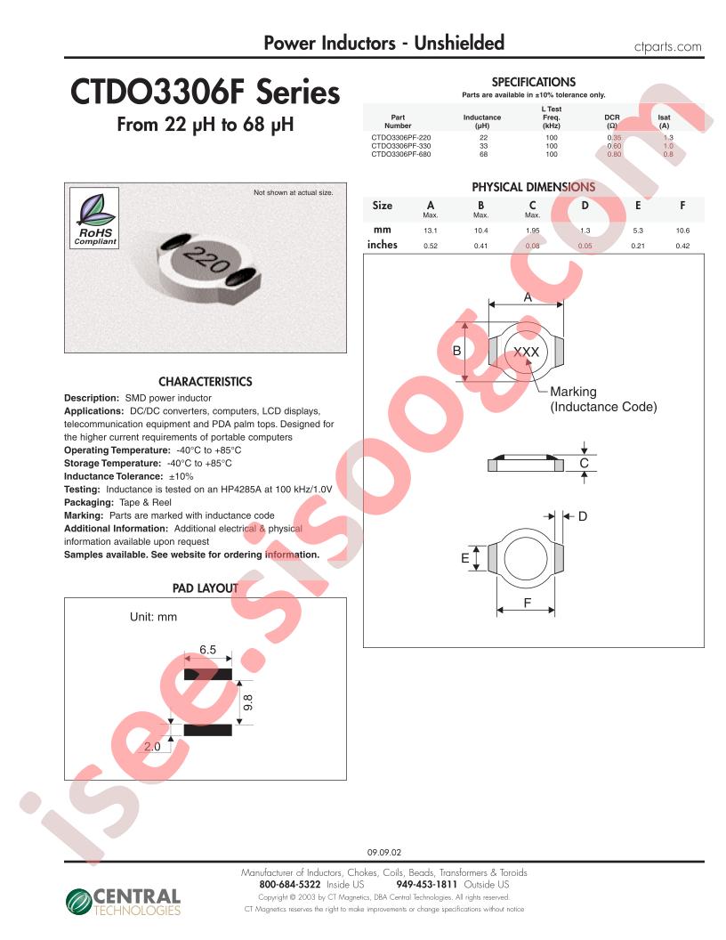 CTDO3306F