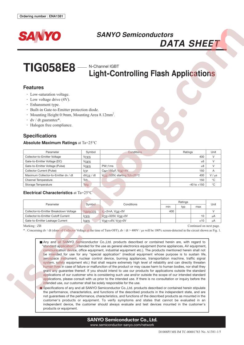 TIG058E8