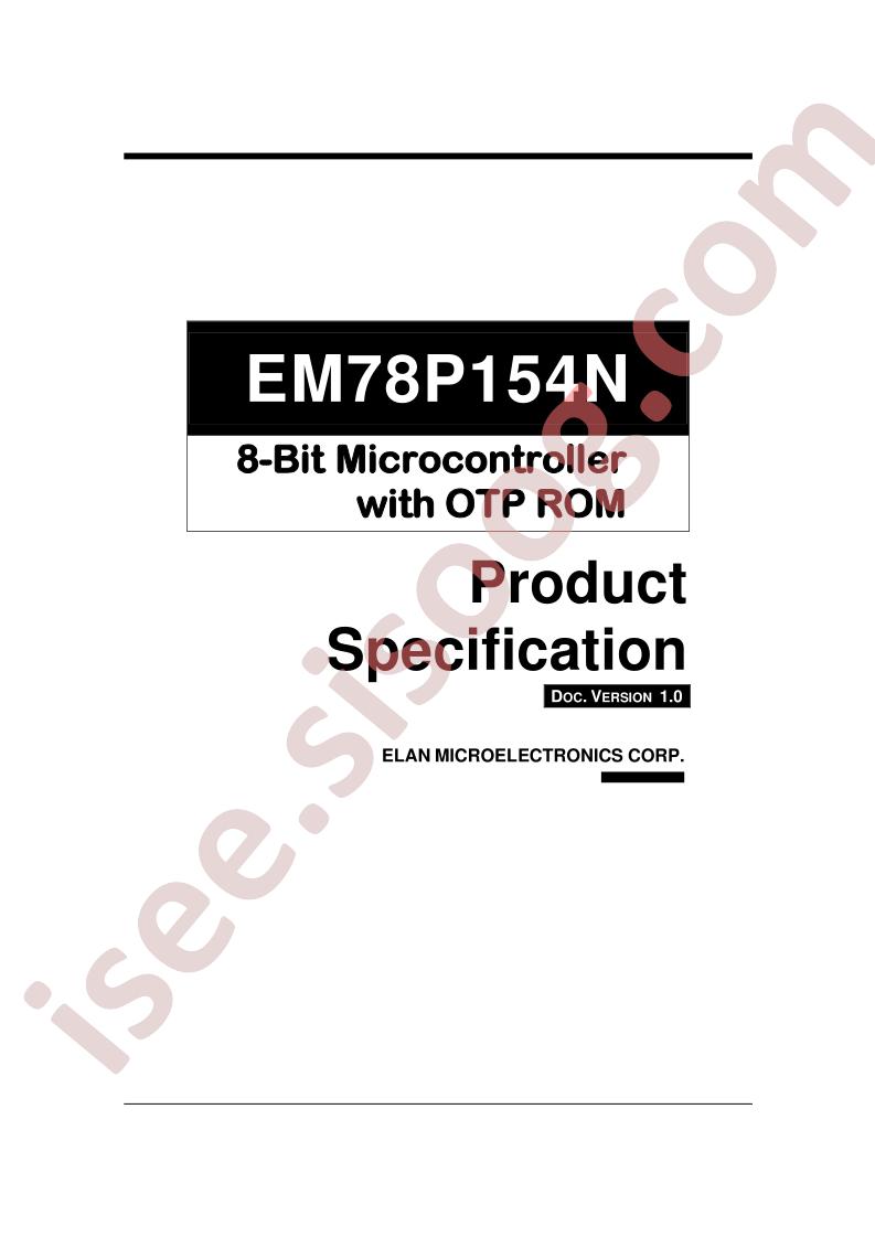 EM78P154N