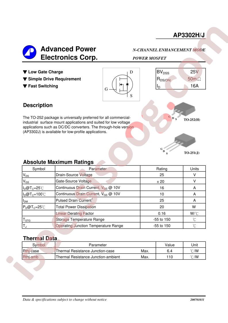 AP3302H