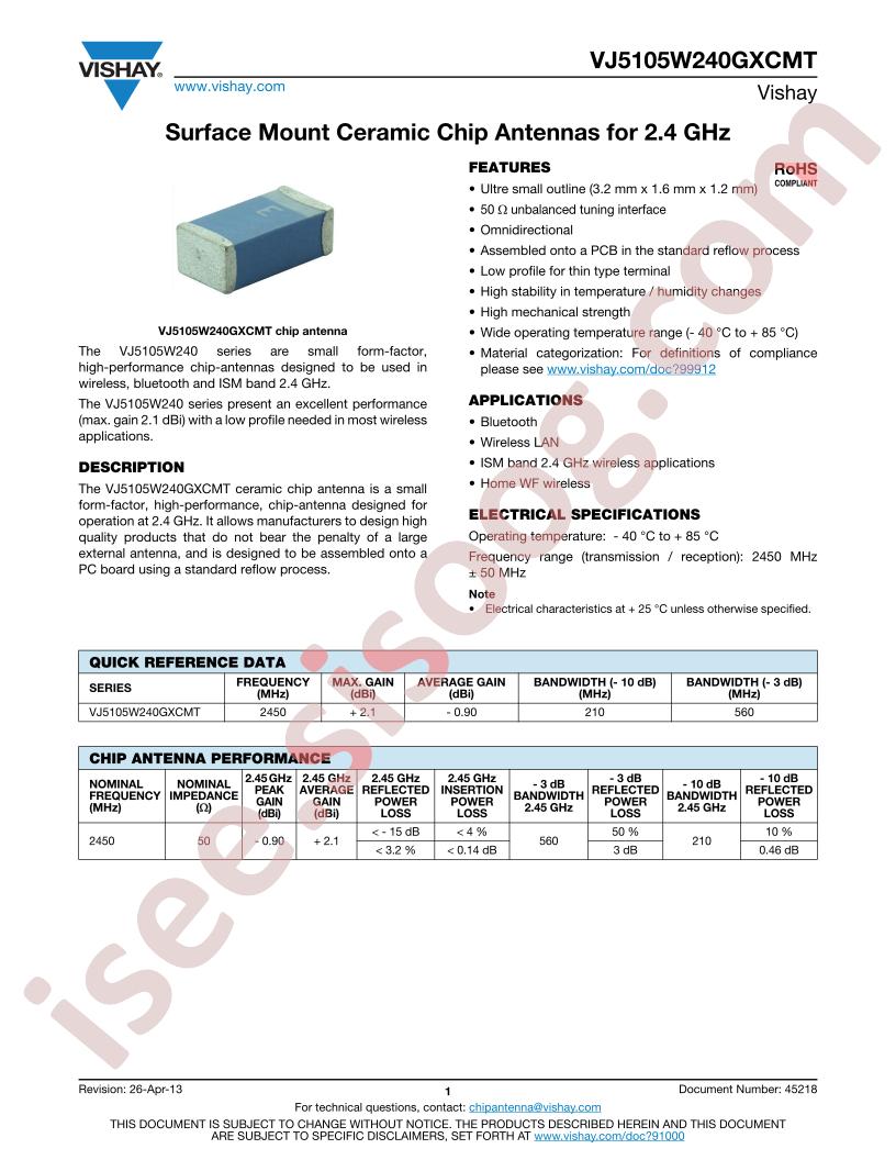 VJ5105W240GXCMT
