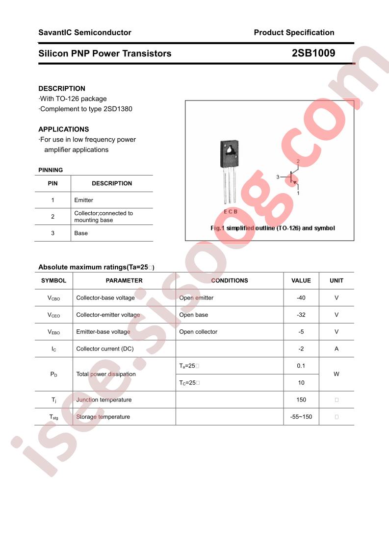 2SB1009