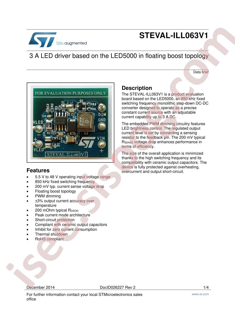 STEVAL-ILL063V1