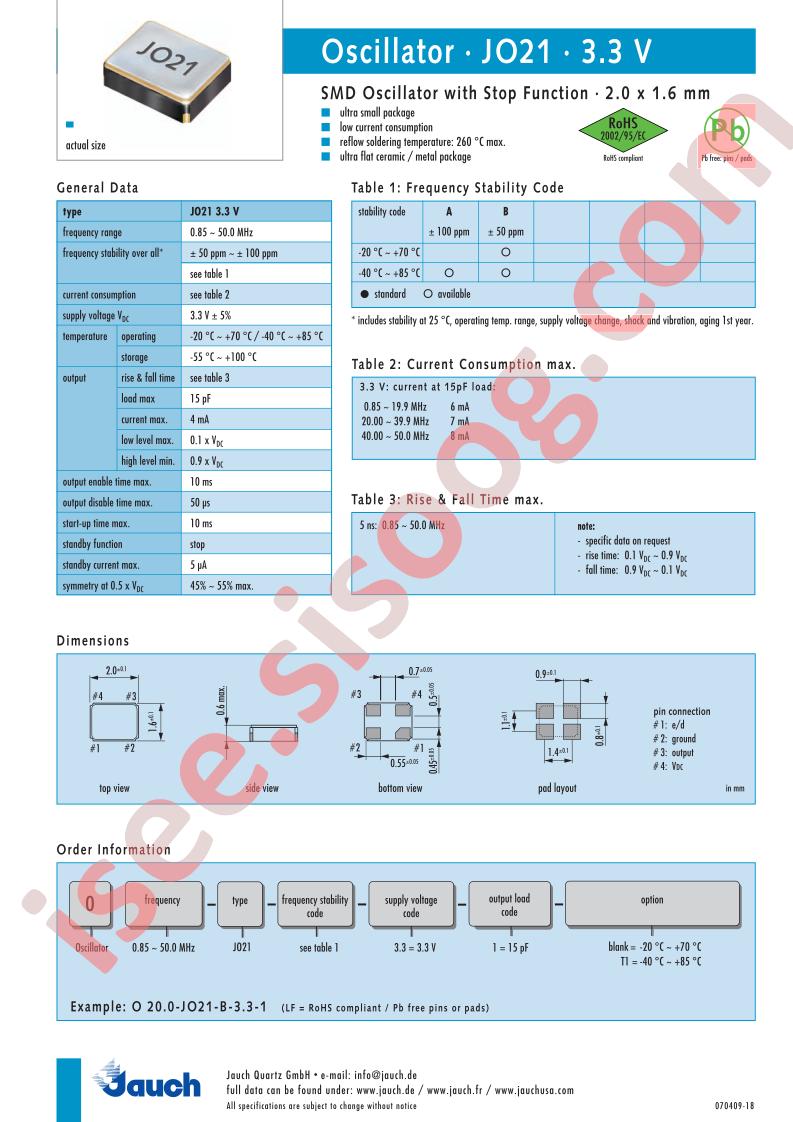 JO21-3.3V