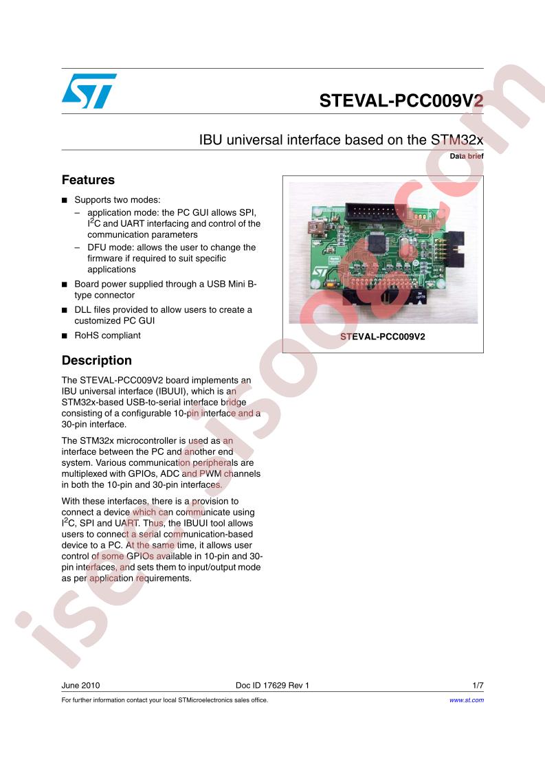 STEVAL-PCC009V2