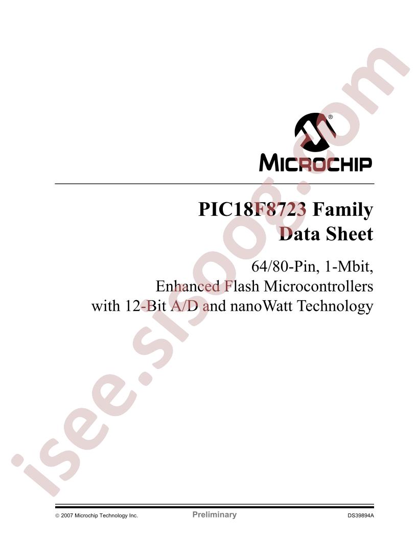 PIC18F8723