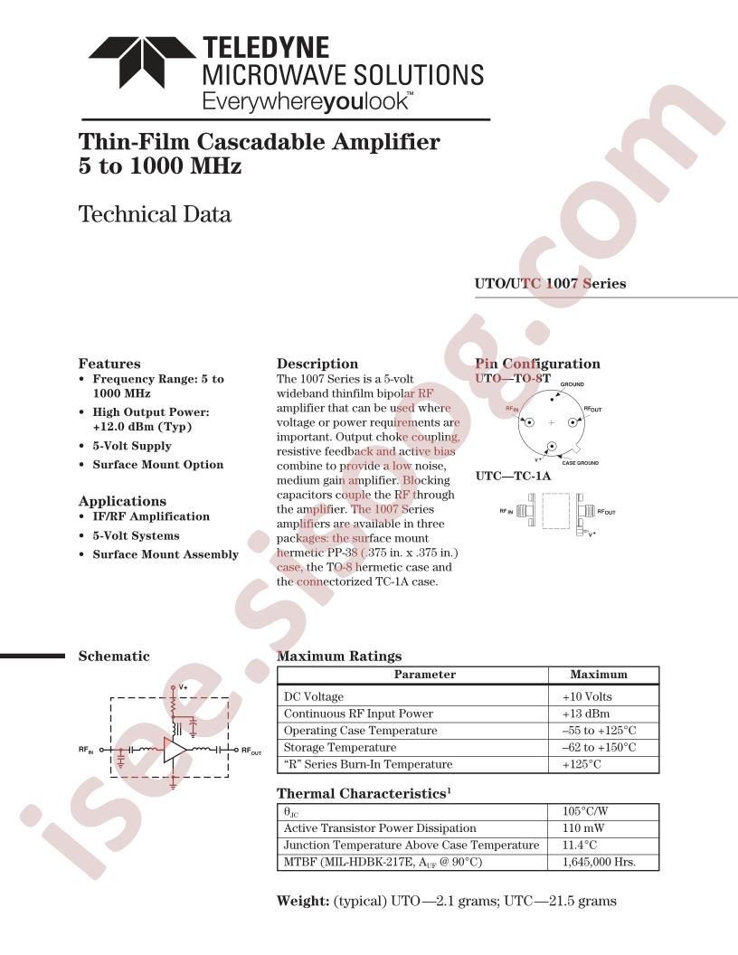 UTOUTC1007