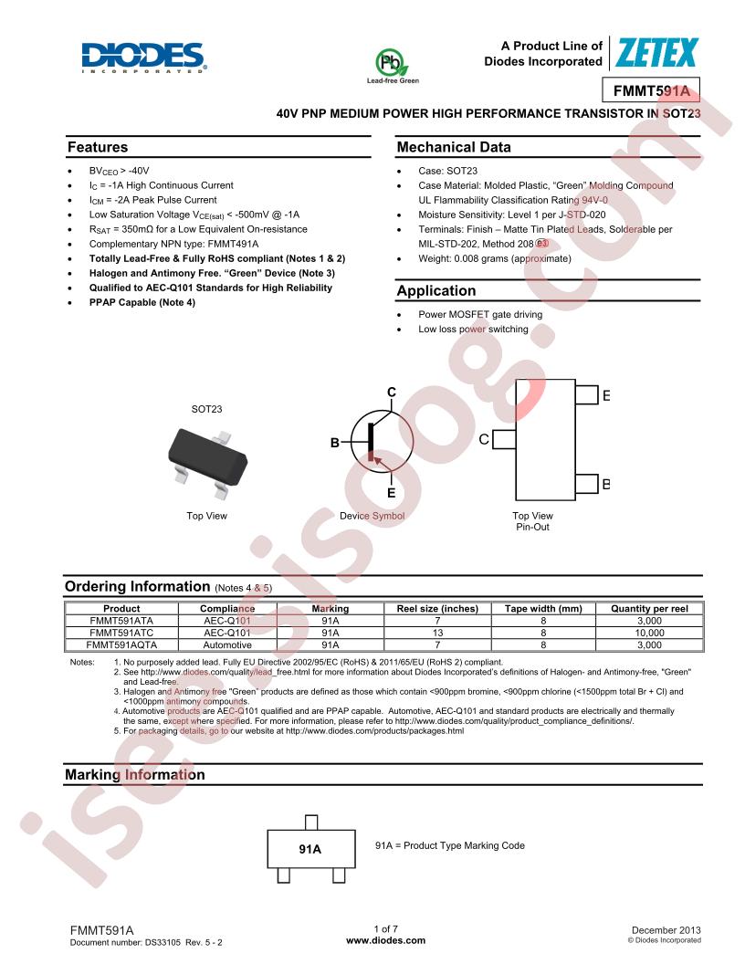 FMMT591ATC