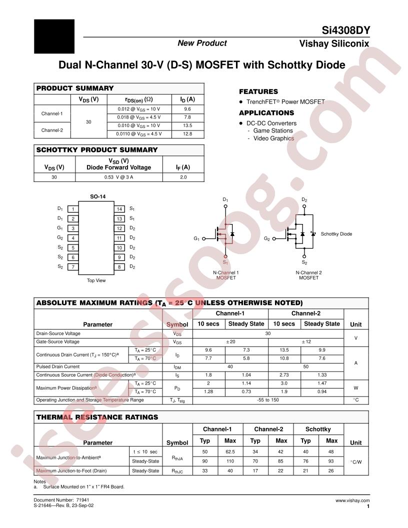 SI4308DY