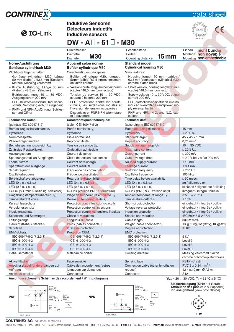 DW-AS-611-M30-120