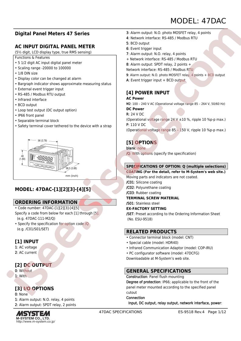 47DAC-213-M2