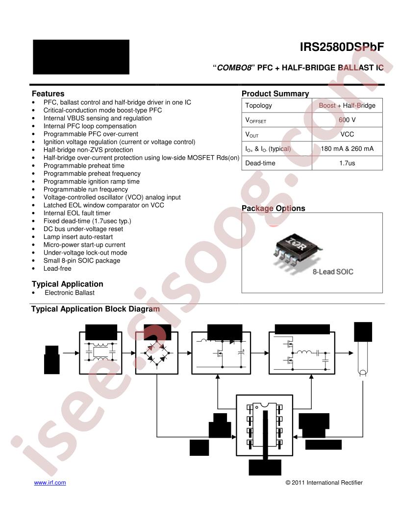 IRS2580DSPBF