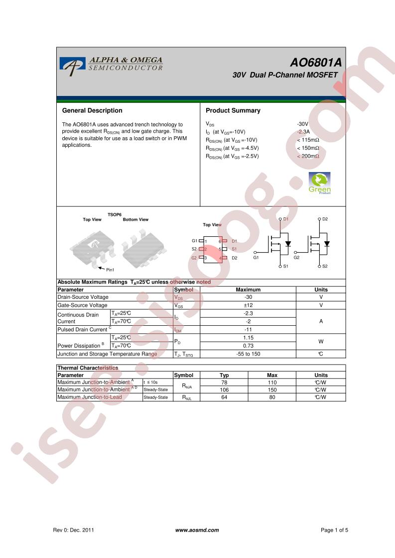 AO6801A