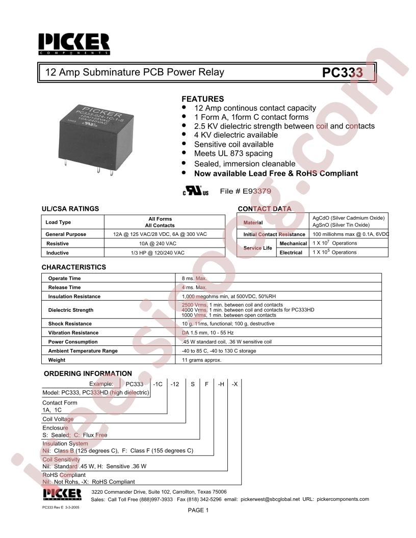 PC3331A-12SX