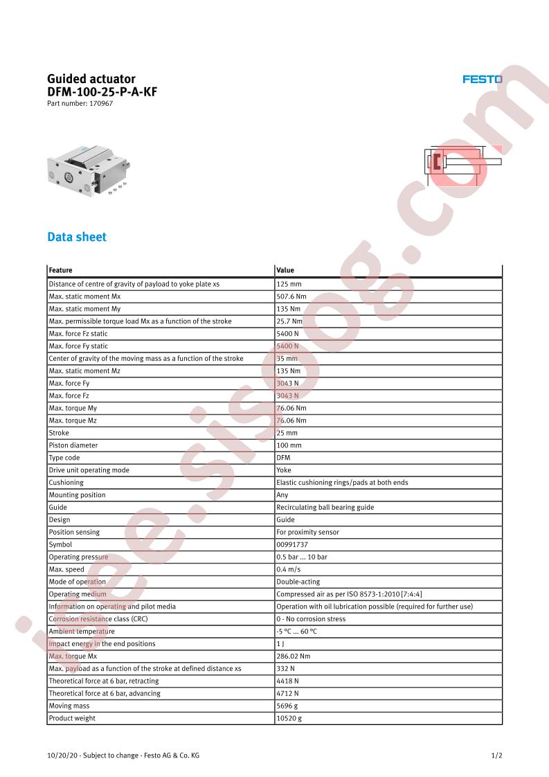 DFM-100-25-P-A-KF