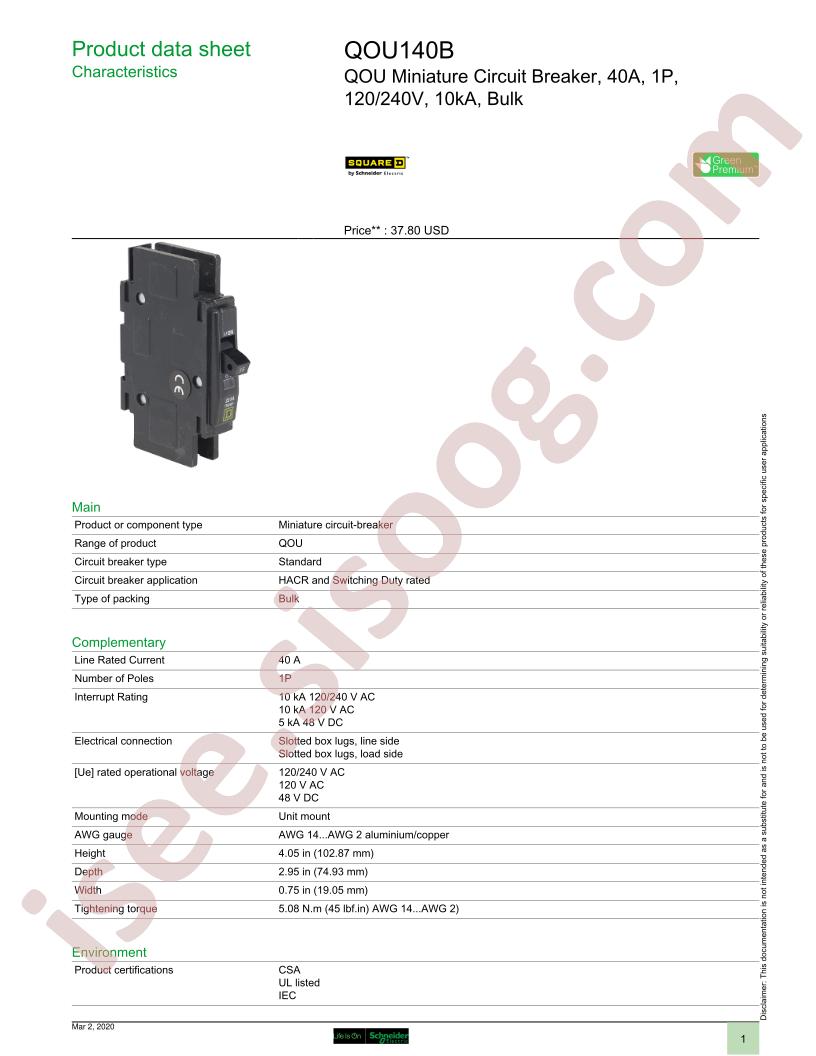 QOU140B