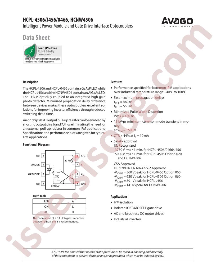 HCPL-4506-500E