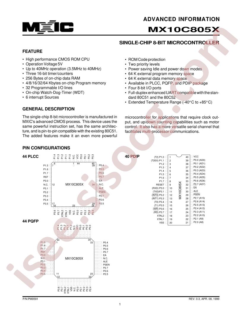 MX10C8050PI