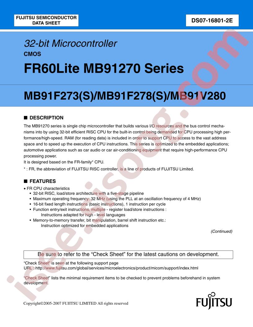 MB91F273S