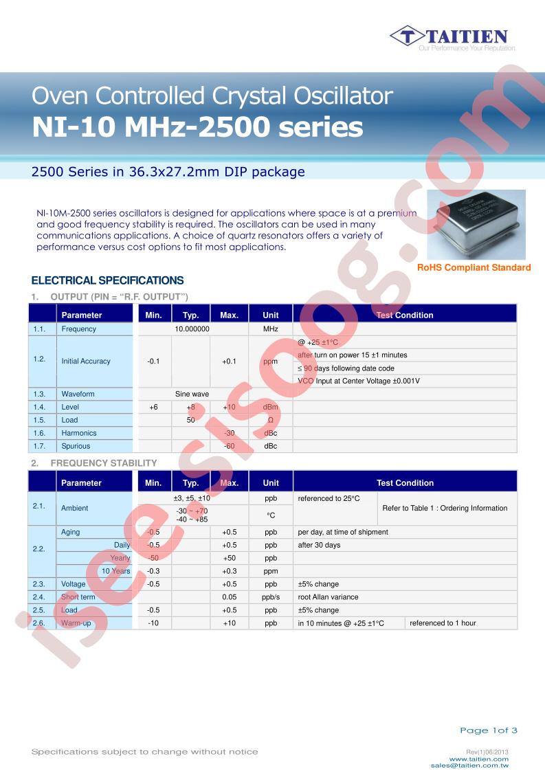 NI-10M-2505