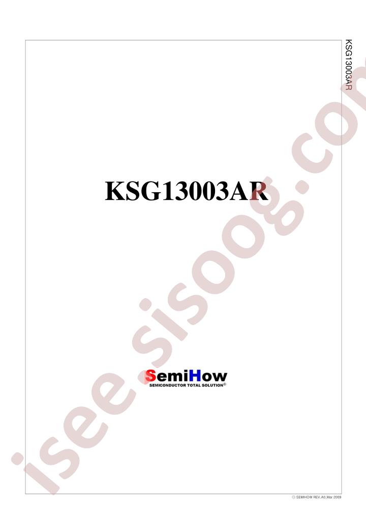 KSG13003AR