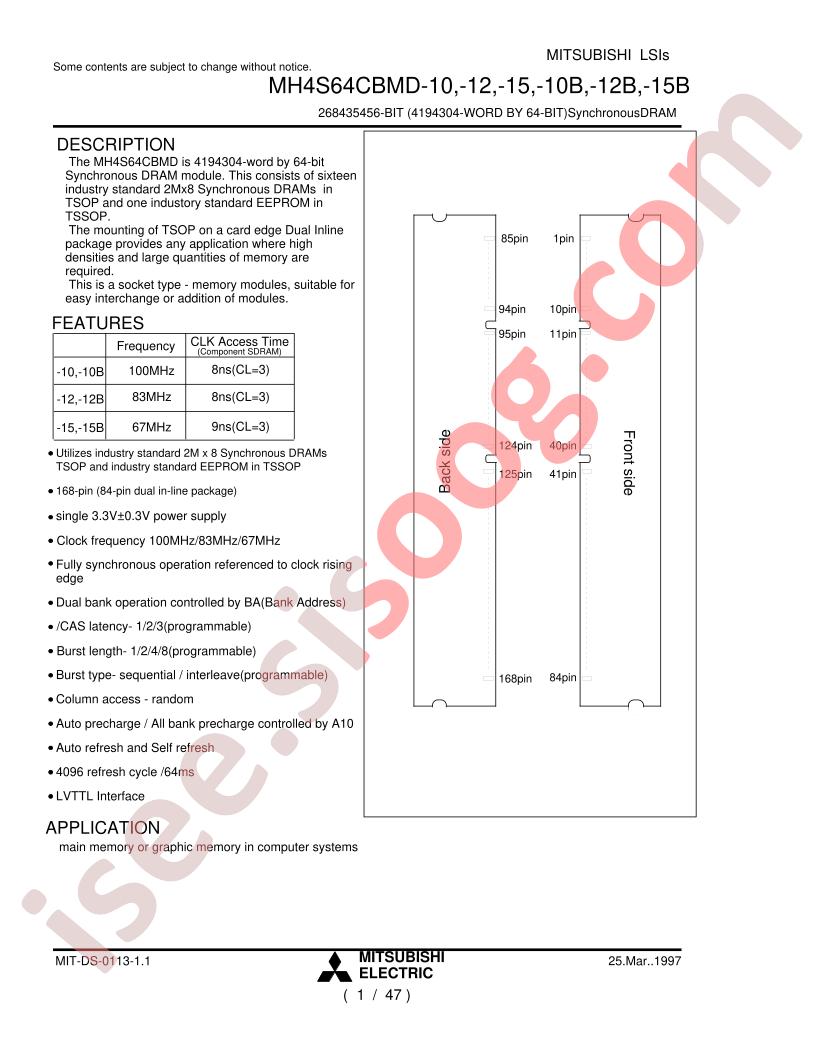 MH4S64CBMD-12B