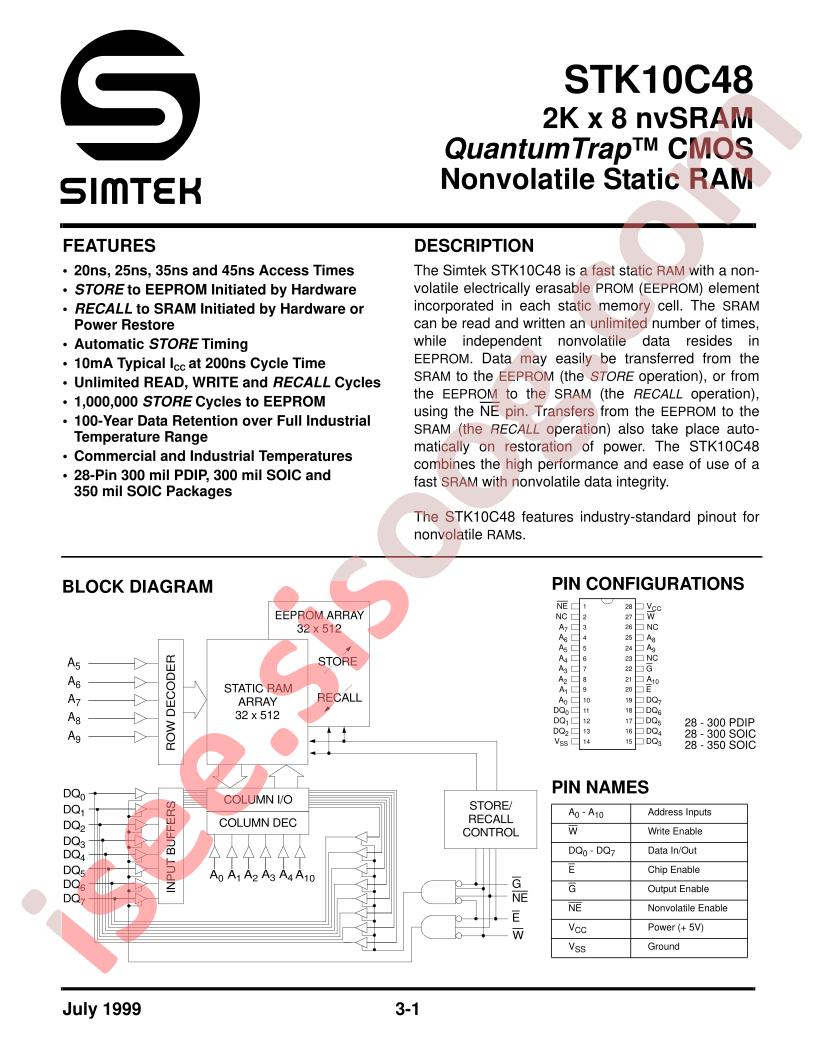 STK10C48-N25I