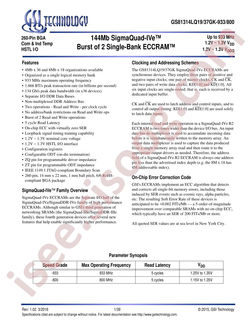 GS81314LQ19GK-933I