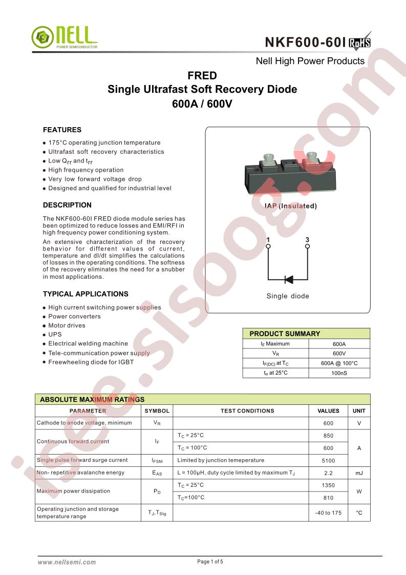 NKF600-60I