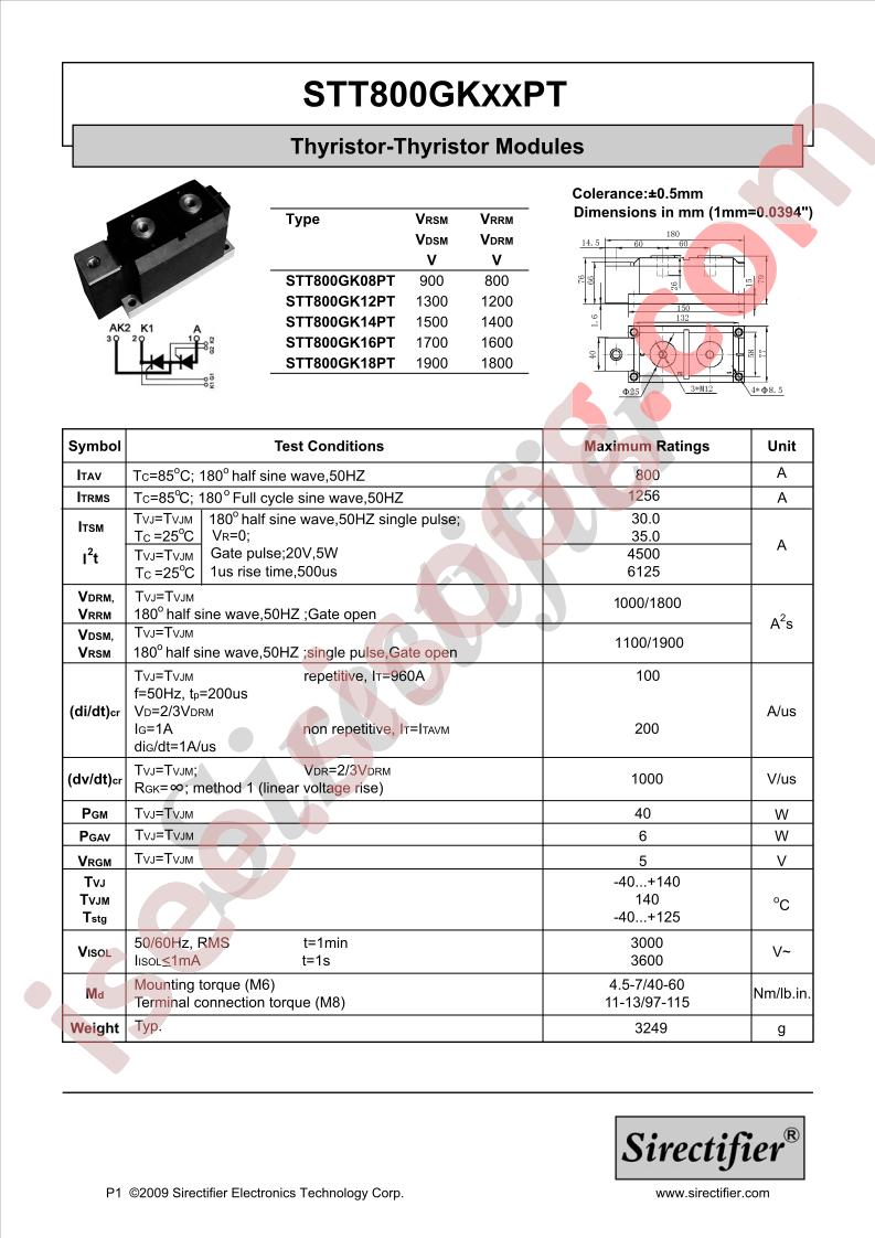 STT800GK18PT