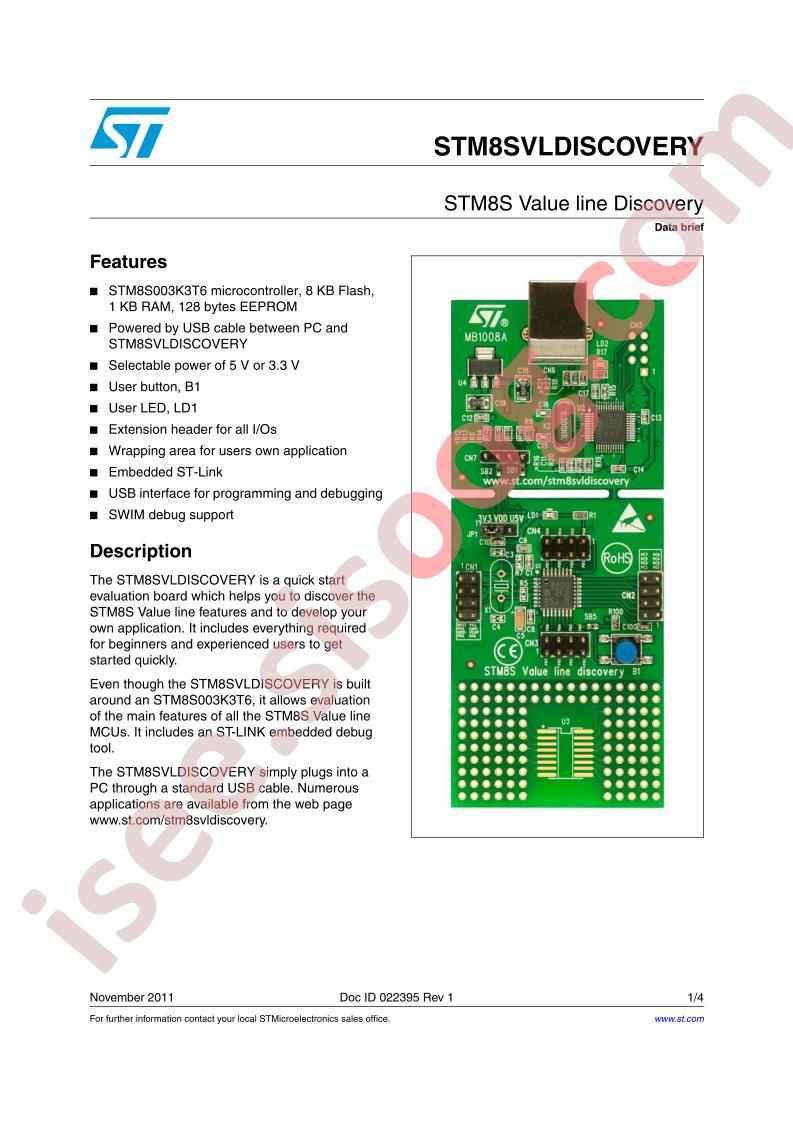 STM8SVLDISCOVERY