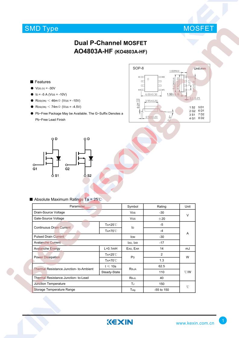 AO4803A-HF