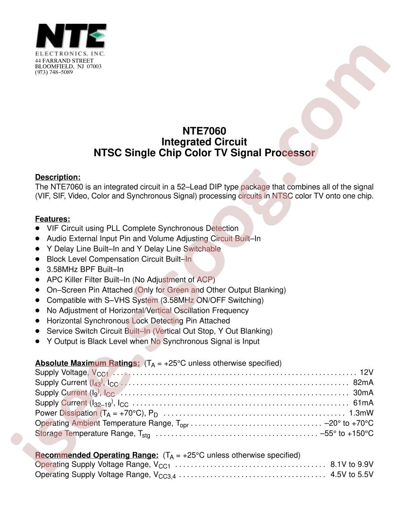 NTE7060
