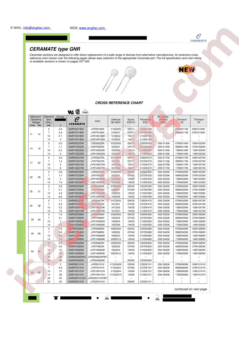 GNR14D470K