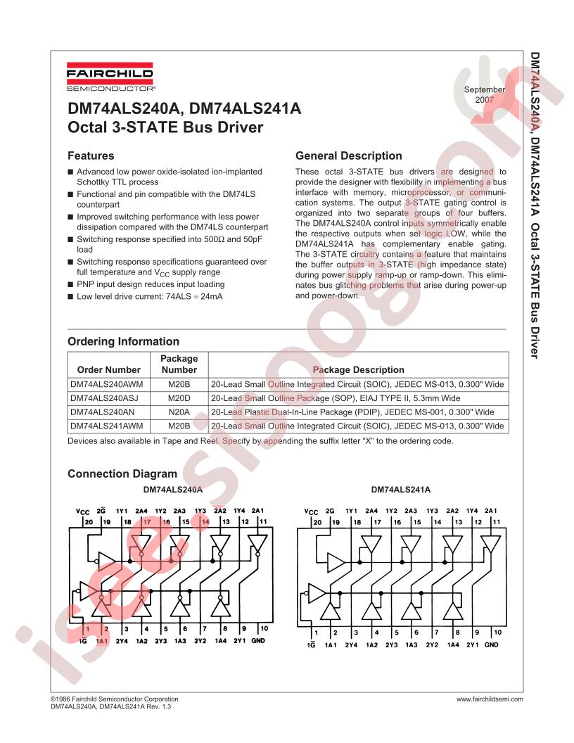 DM74ALS240AN