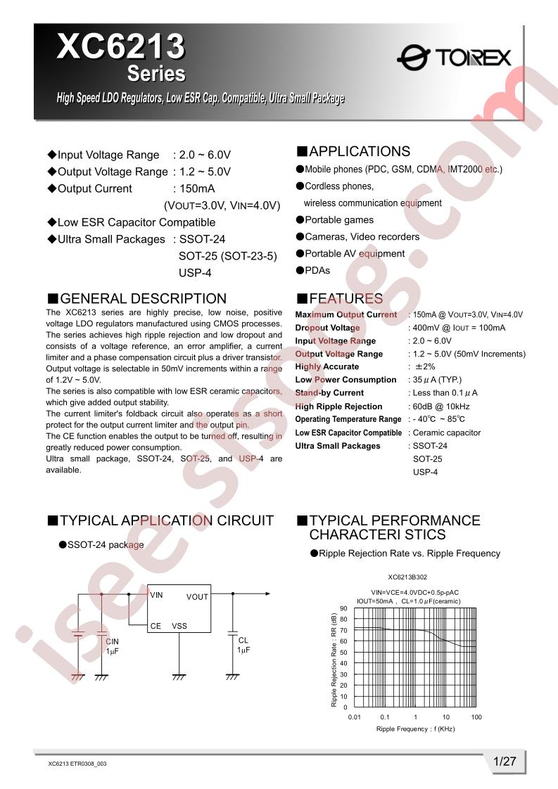 XC6213B33AN