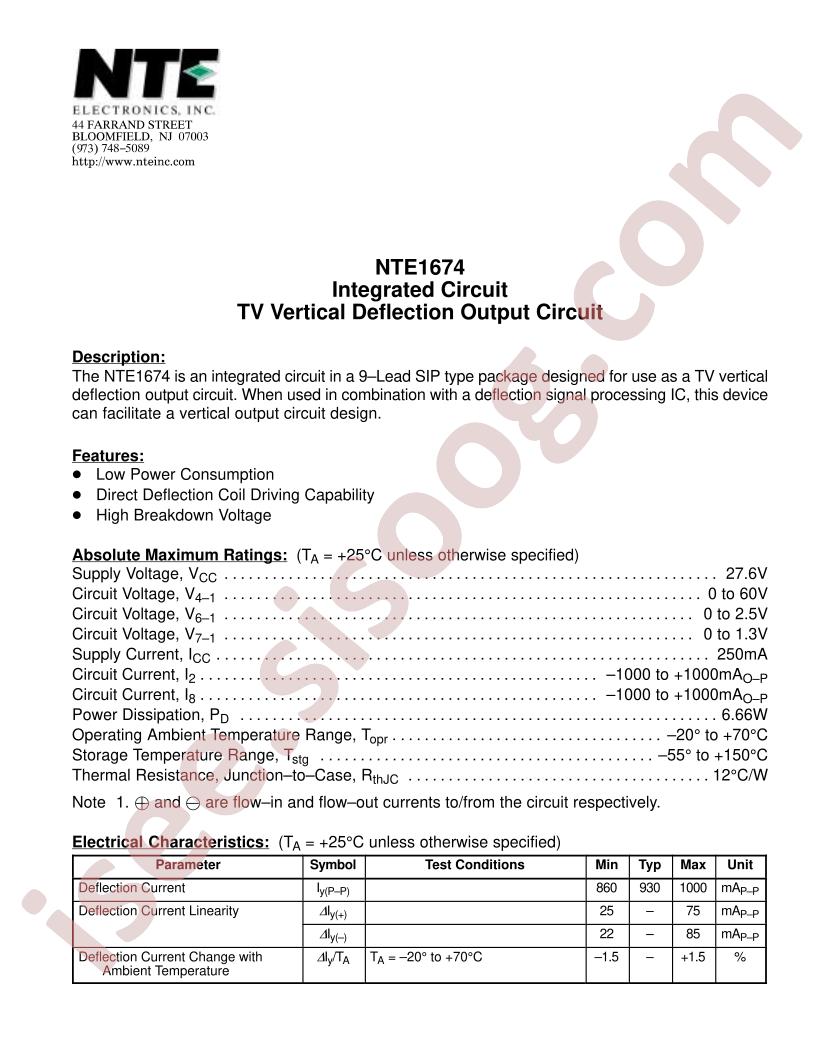 NTE1674