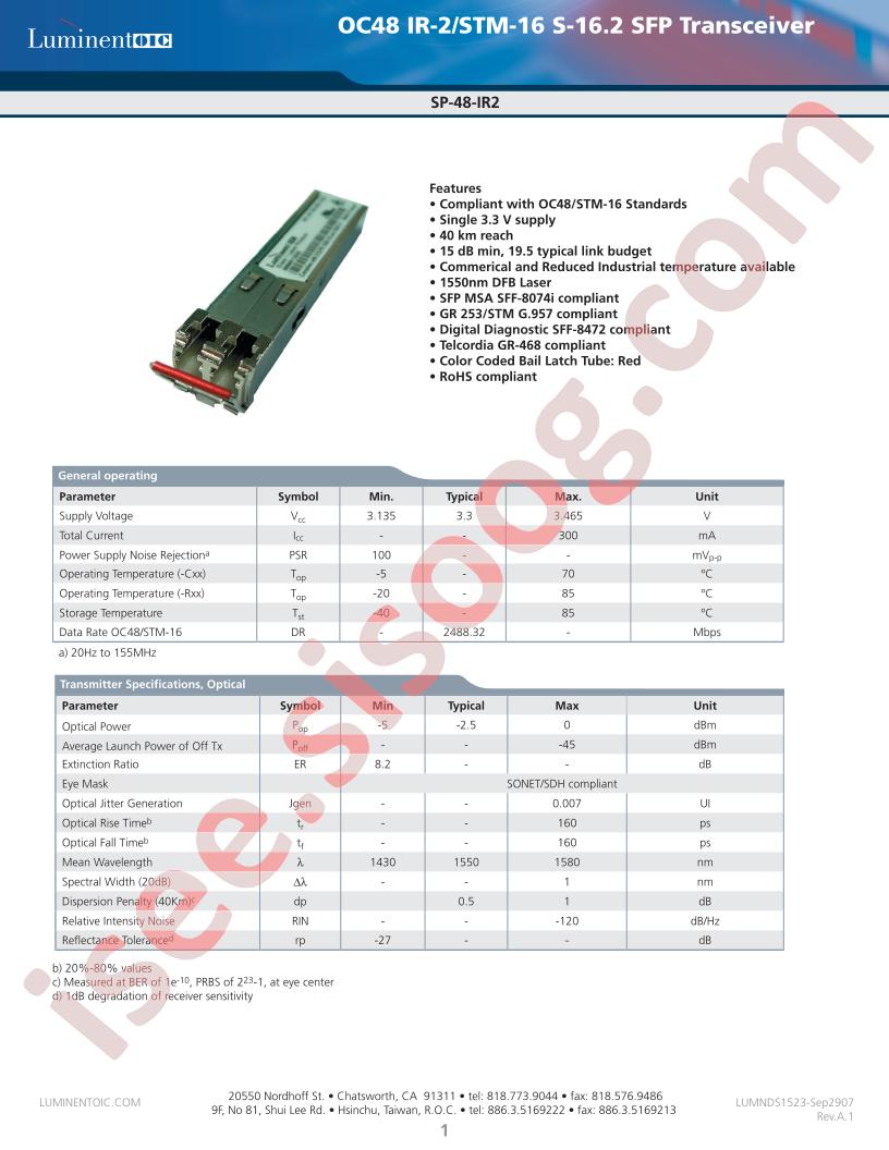 SP-48-IR2-RDA