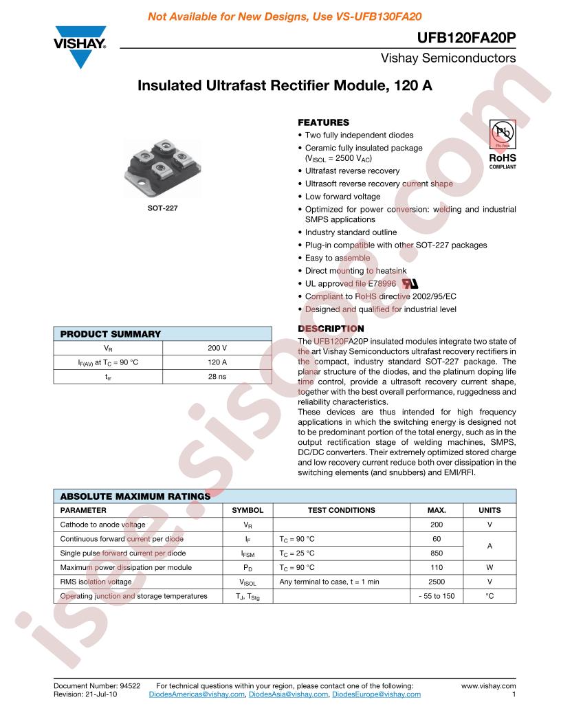 VS-UFB120FA20P