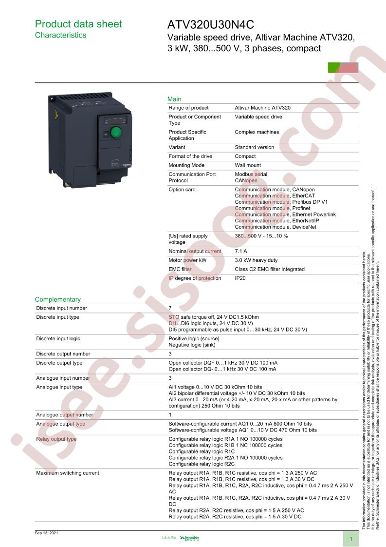 ATV320U30N4C