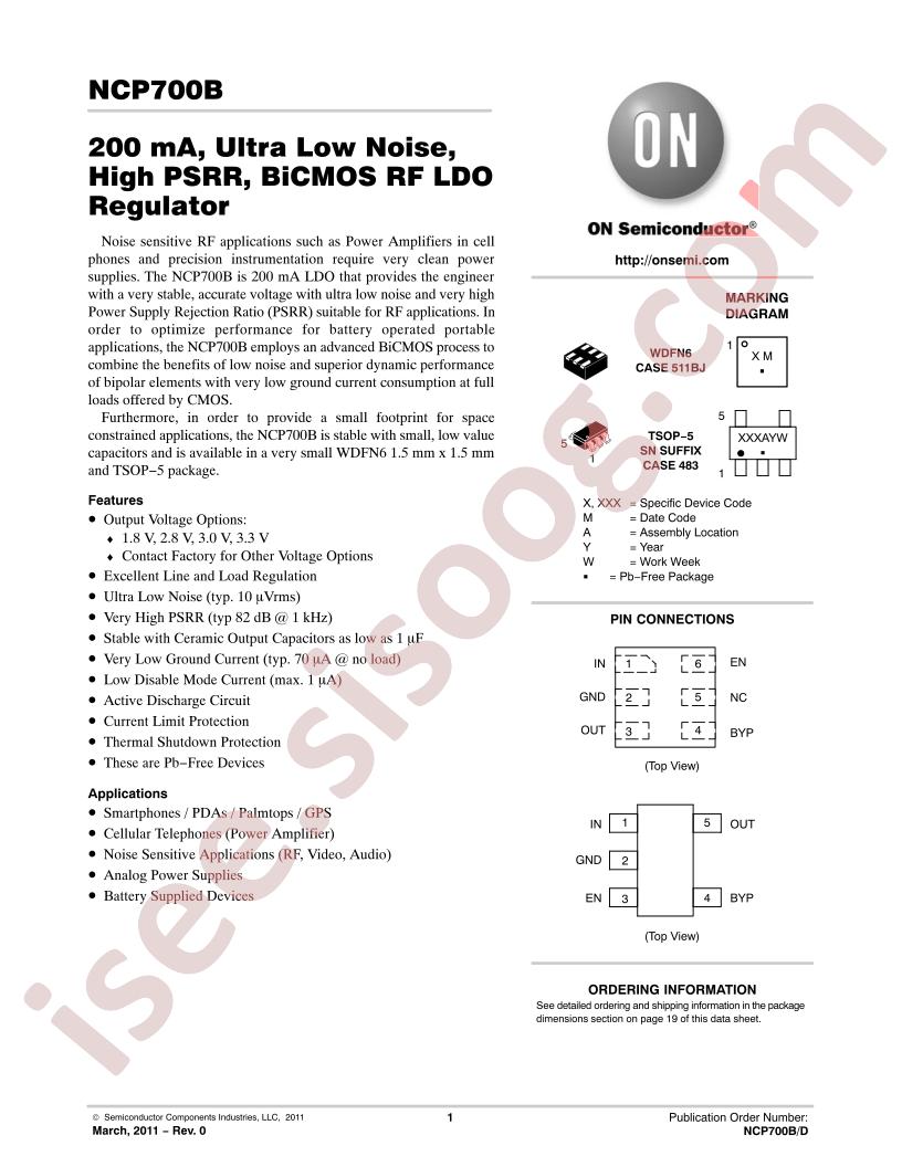 NCP700BMT18TBG