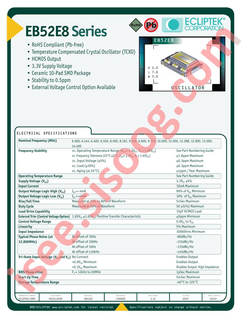 EB52E8C2N-13.000M
