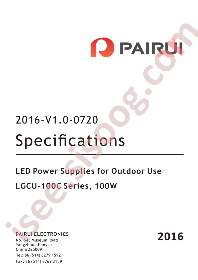 LGCU100-C4800