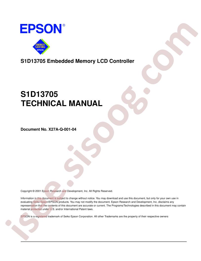 S1D13705
