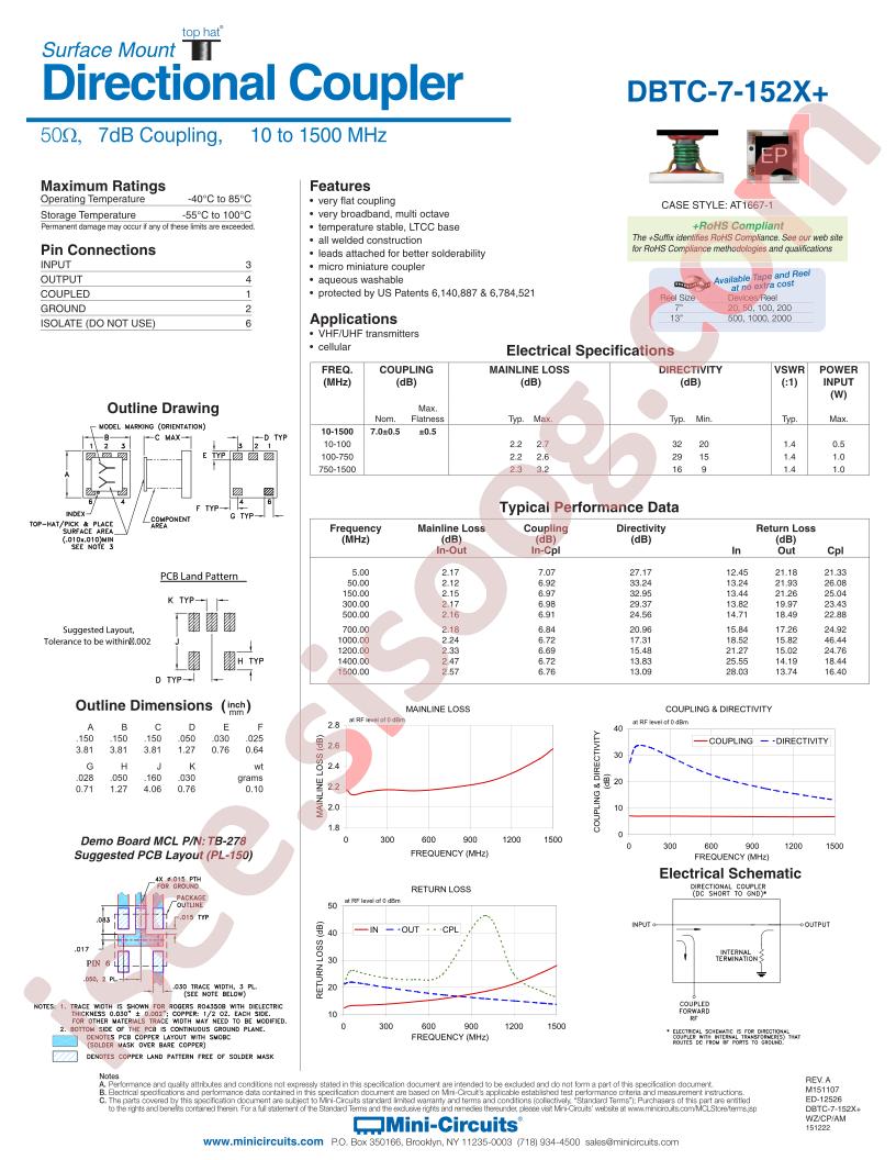 DBTC-7-152X+