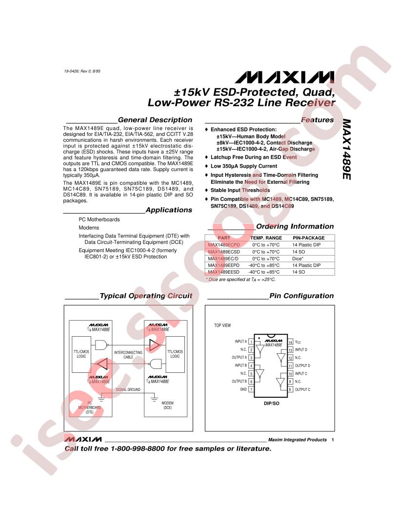 MAX1489E