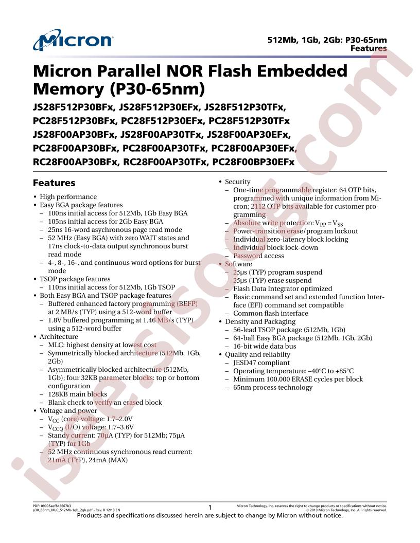 PC28F512P30EFA