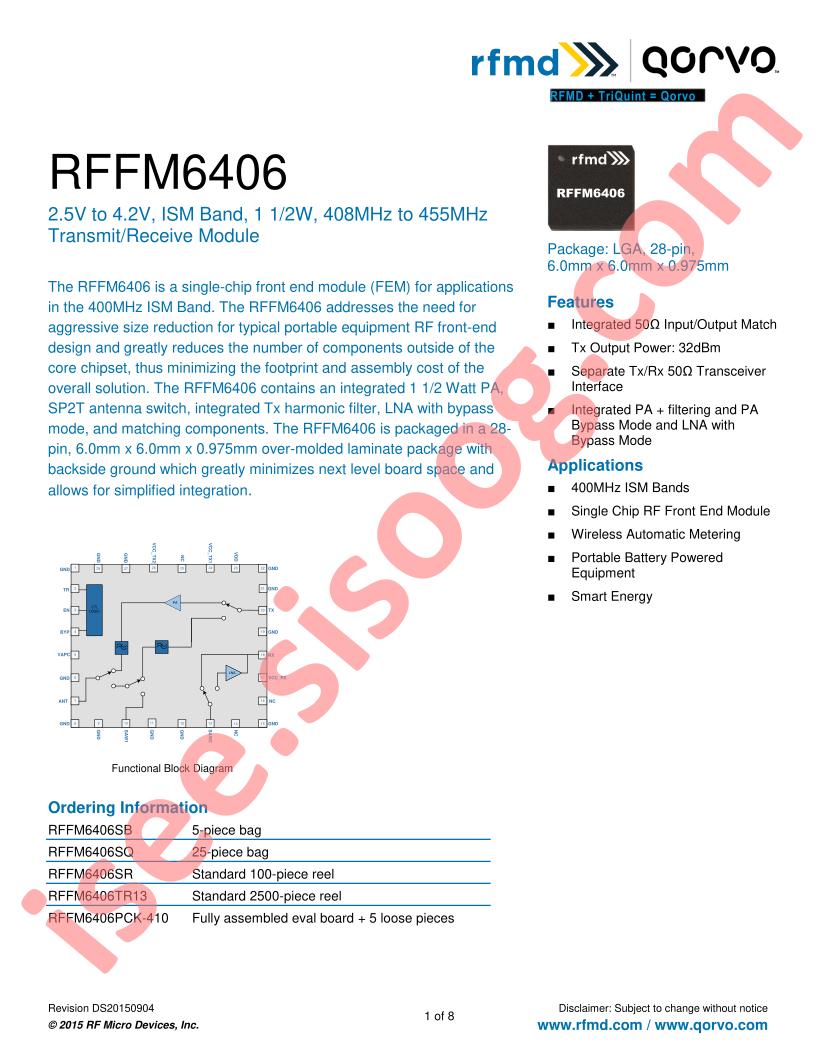 RFFM6406