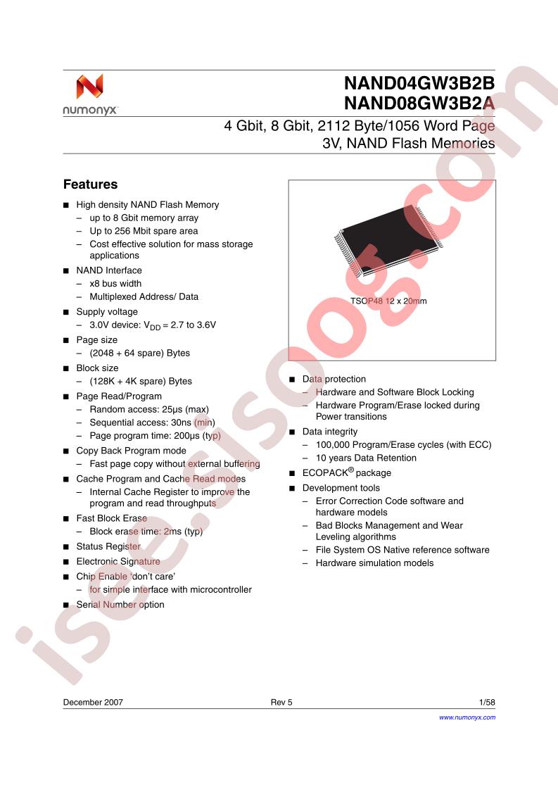 NAND04GW3B2B