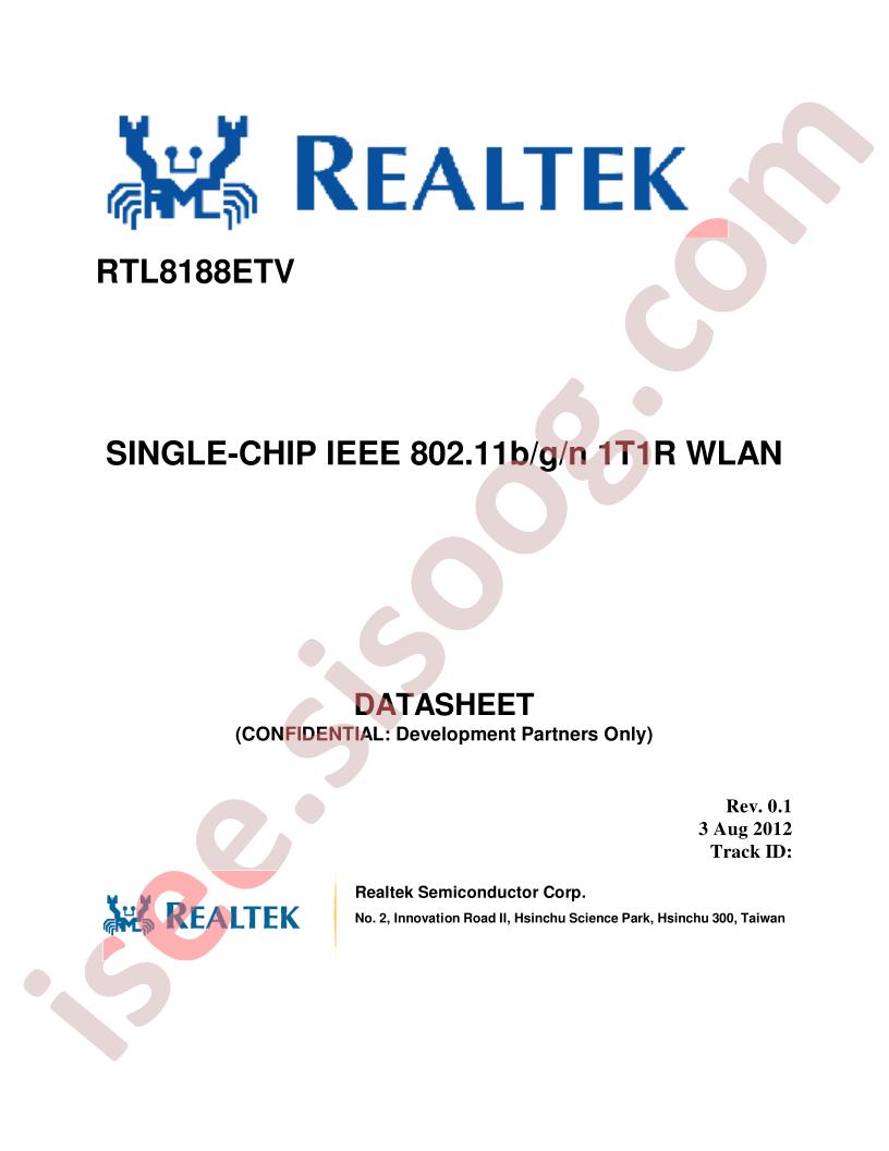 RTL8188ETV